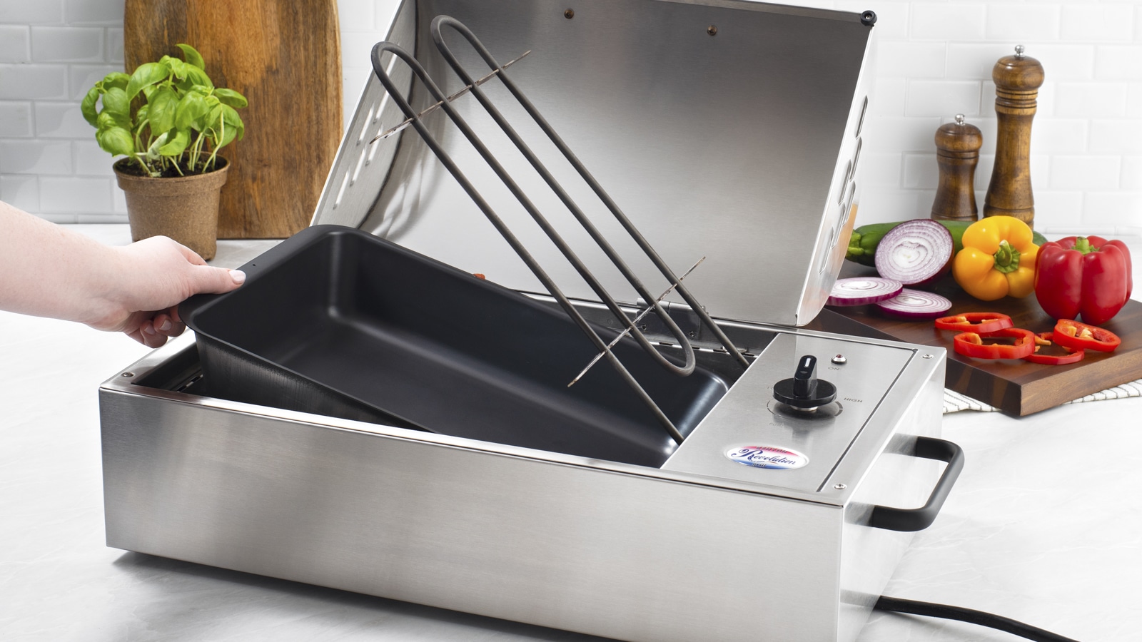 Coated Drip Tray for Kenyon Grills Easily Add Flavor