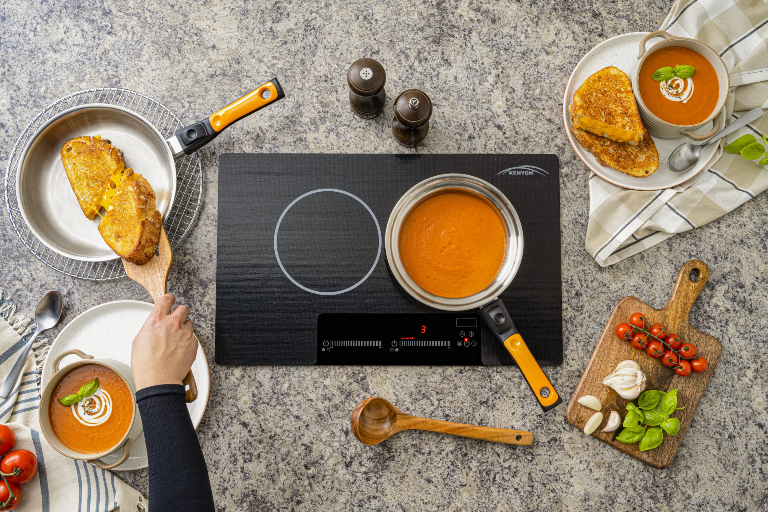 Kenyon Bridge Induction 2 Burner Landscape, 120V