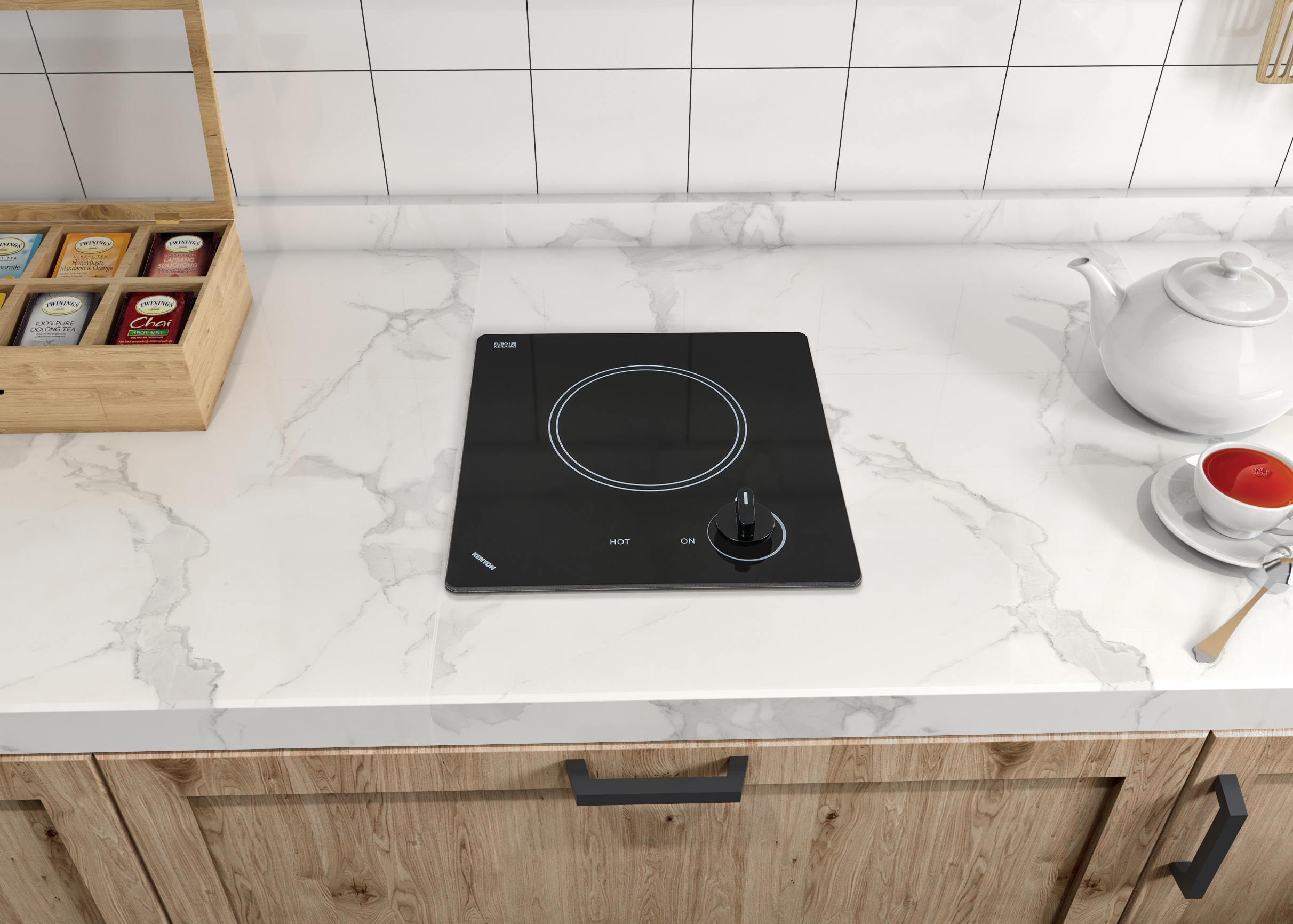 Caribbean 1 Burner Electric Cooktop