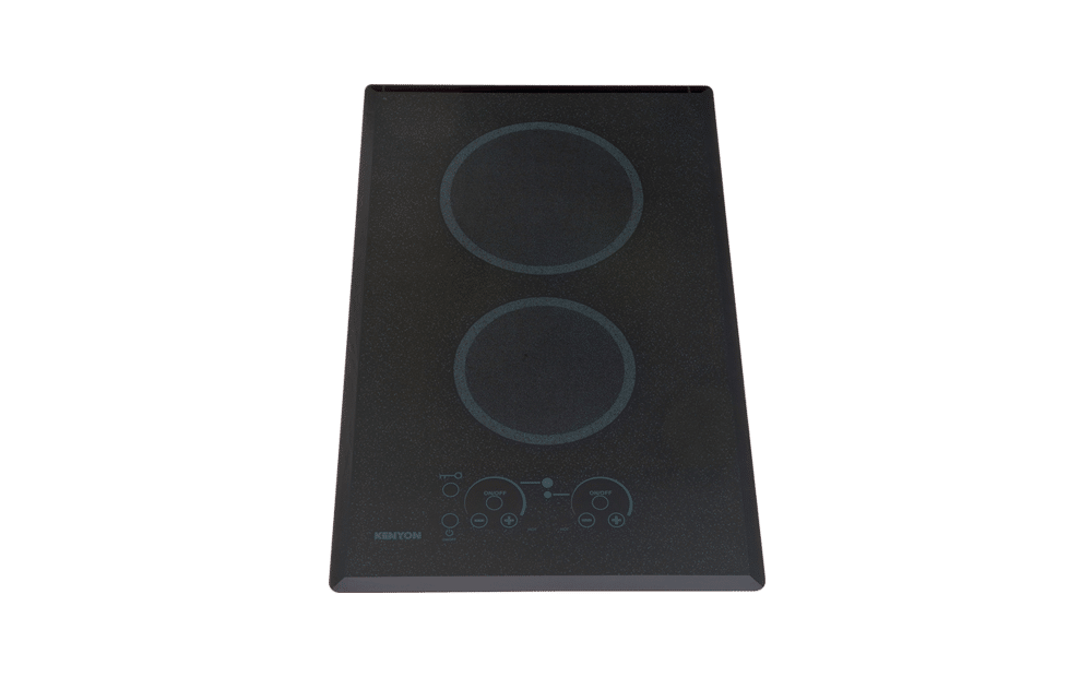 Kenyon Lite-Touch Q Large Two Burner Electric Cooktop