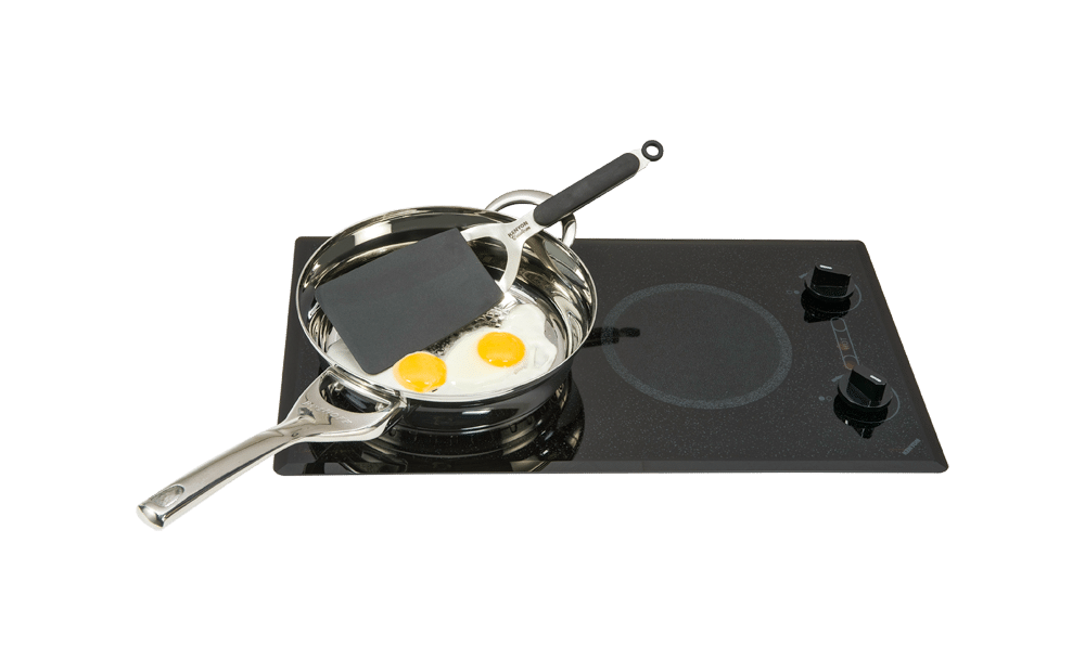 Kenyon 21 2-Burner Caribbean Electric Cooktop with Knob Control