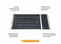 No Lid Electric Grill Touch Control