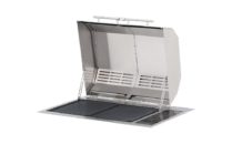 Texan Electric Grill Touch Control with Split Lid