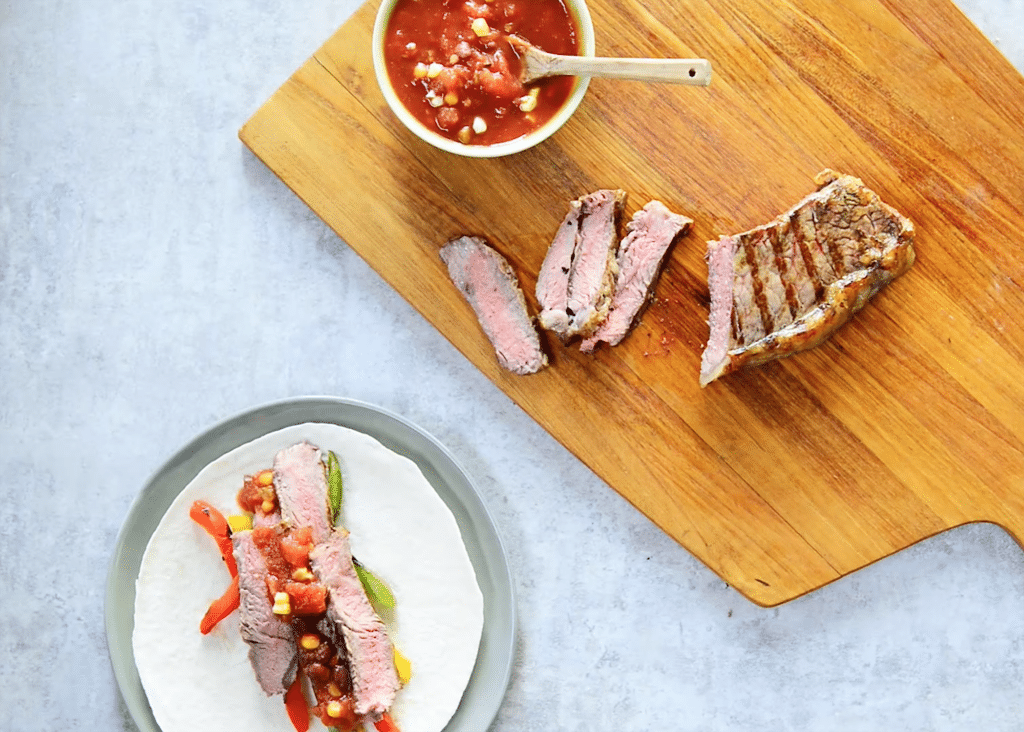 Grilled Steak Fajitas - Kenyon Grills