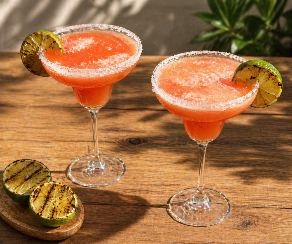Grilled Strawberry Lime Margaritas - Kenyon