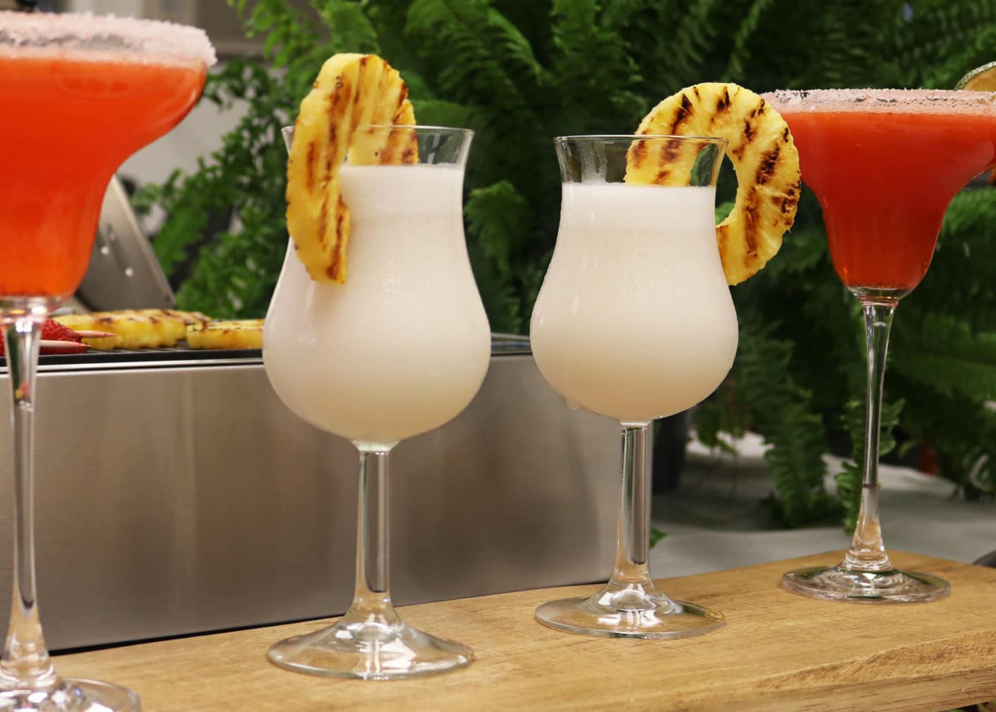 Grilled Pineapple Piña Colada - Kenyon Grills