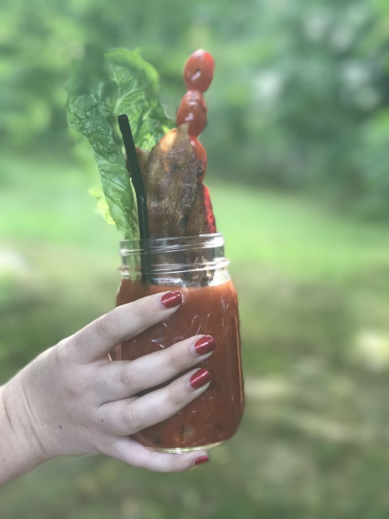 Bring your foodie skills to the next home team tailgate or spice up any Sunday Funday with this grilled BLT Bloody Mary recipe.