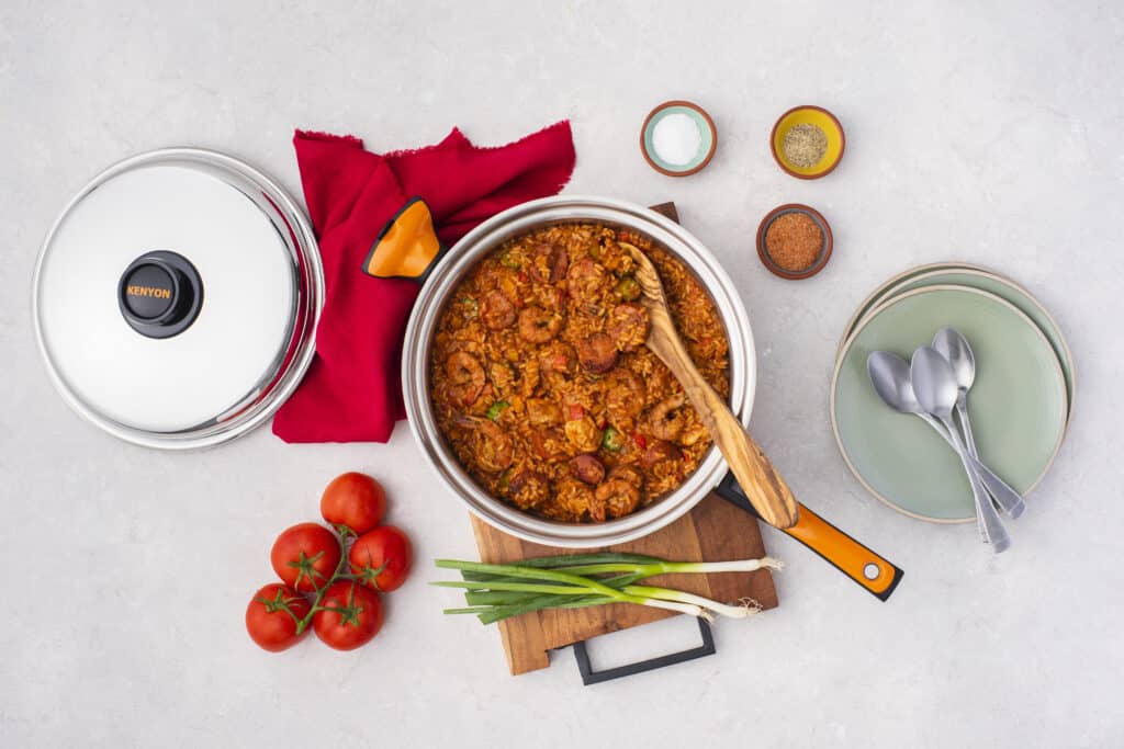 STACKEN SKILLET JAMBALAYA