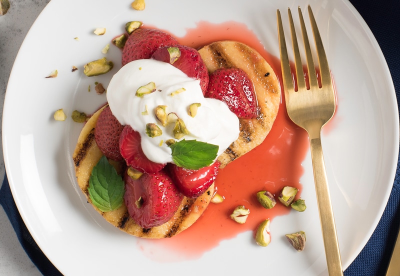 Christmas Eve - Polenta with Strawberries