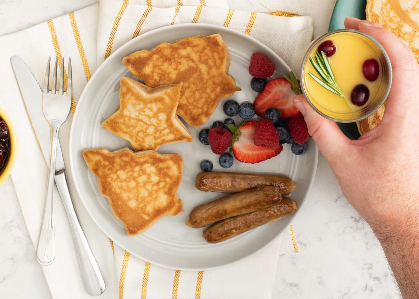 Gingerbread Eggnog Pancakes | Kenyon Grills