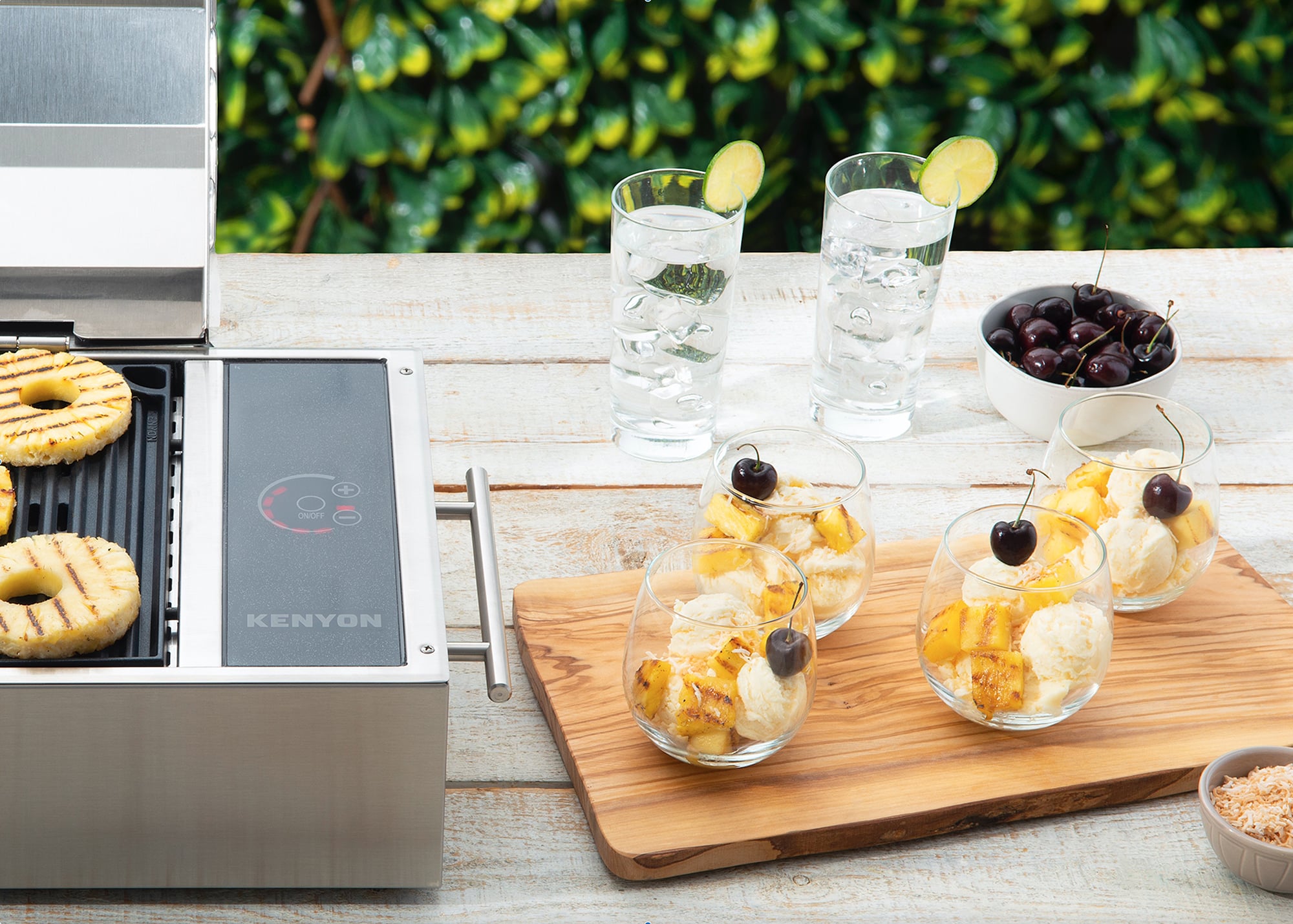 Grilled Piña Colada Parfait | Kenyon Grills