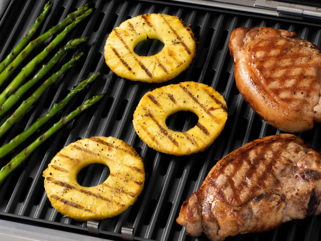 Grilled Hawaiian Pork Chops & Pineapple | Kenyon Grills