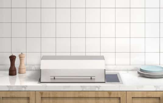Texan Electric Grill Touch Control with Single Piece Lid