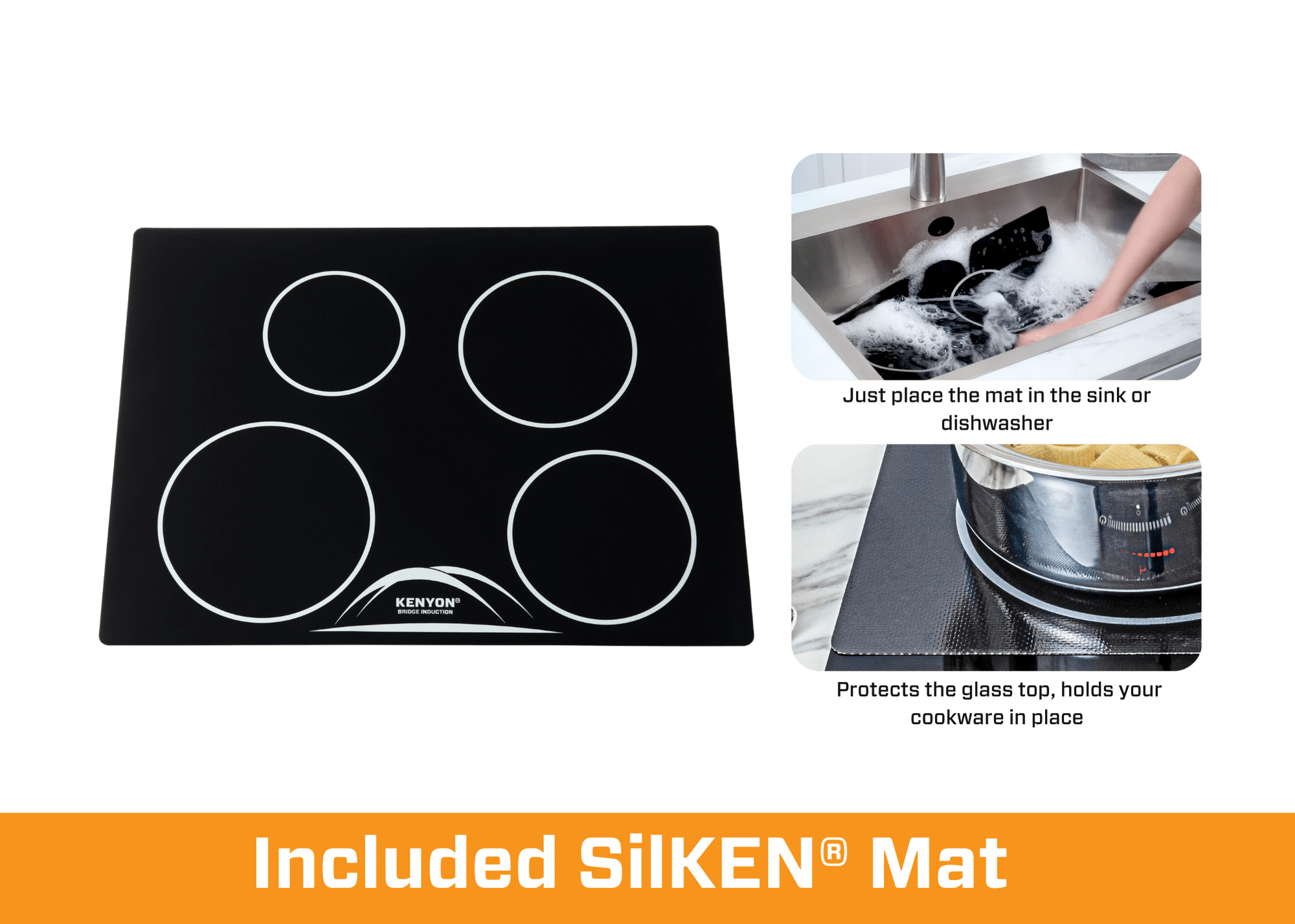 Heavy Duty cuisinière à induction - 2 brûleurs - unité double