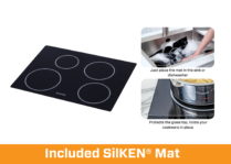 Bridge Induction 4 Burner - 24" Including SilKEN® Mat