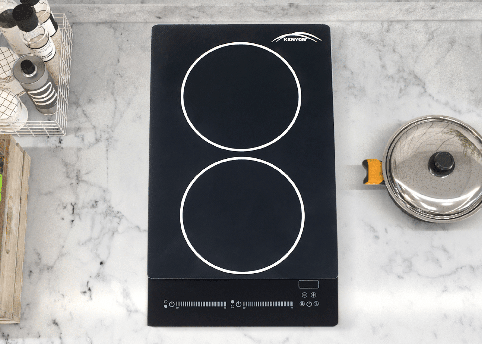 Kenyon Bridge Induction 2 Burner Portrait Cooktop B80301