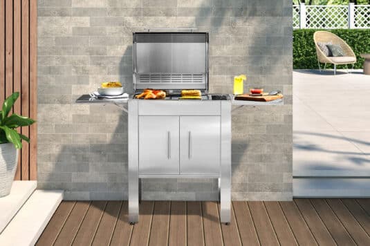 Texan + Stand Touch Control 240V with Single Piece Lid