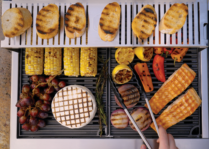 Warming Rack for Two Zone Grill