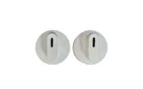 White Control Knobs