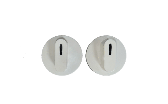 White Control Knobs