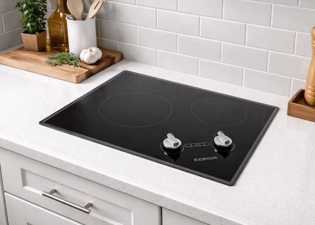 Kenyon Glacier 2 Burner XL Ceramic Cooktop