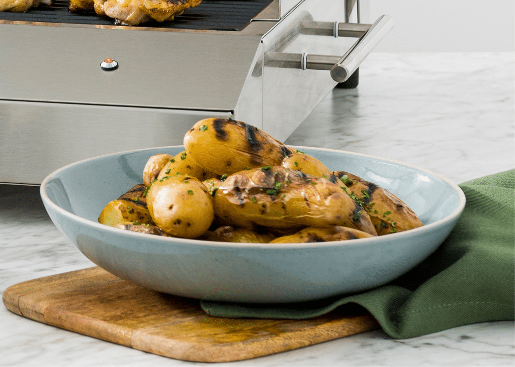 Grilled Finger Potatoes with Herbs | Kenyon Grill