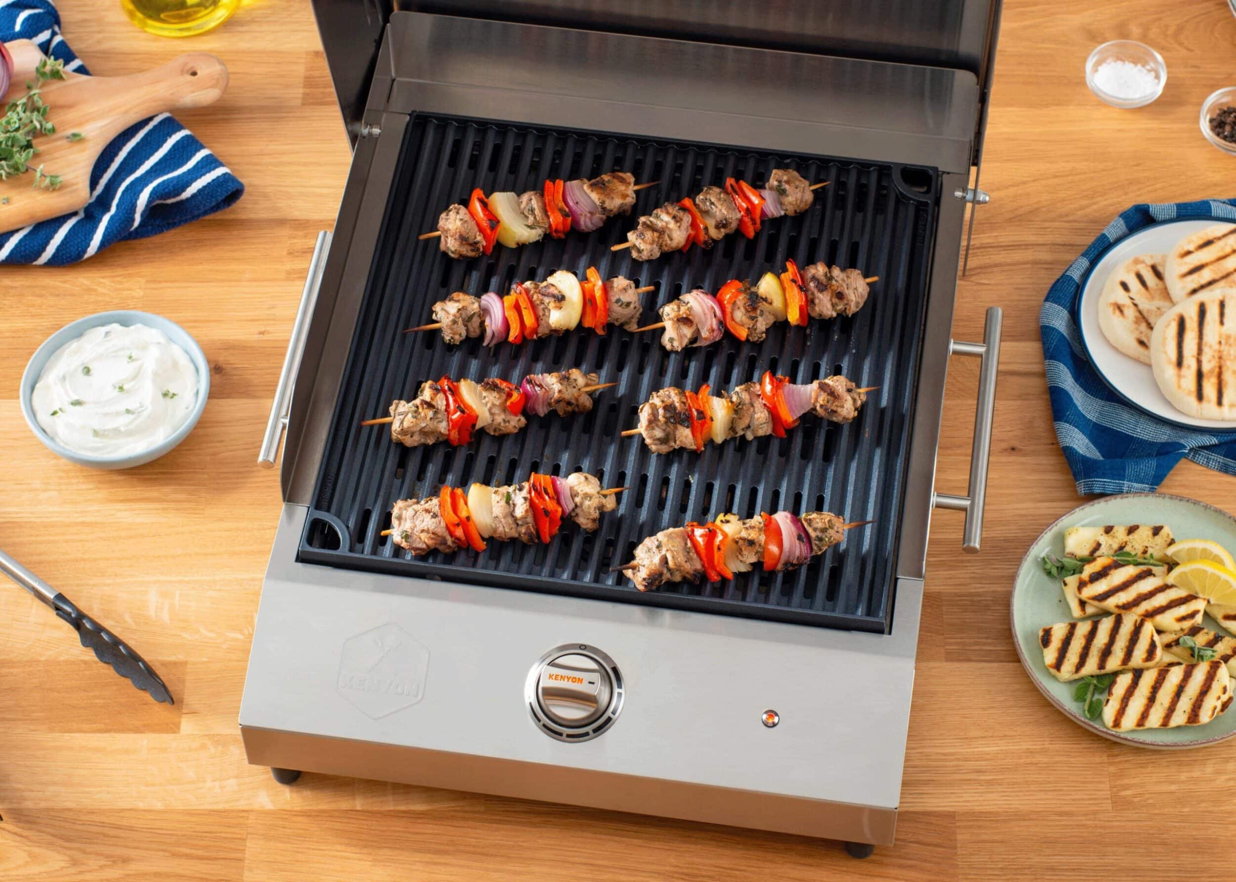 Grilled Lamb Kebabs | Kenyon Grills