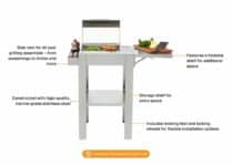 Frontier Touch Control Grill + Stand