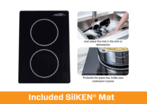 Kenyon Signature® Induction Cooktop 2 Burner Portrait, Including SilKEN® Mat