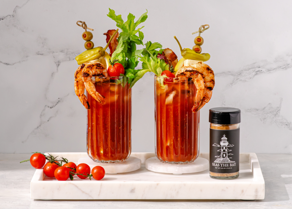 Seas the Bay Loaded Bloody Mary (Recipe) KENYON