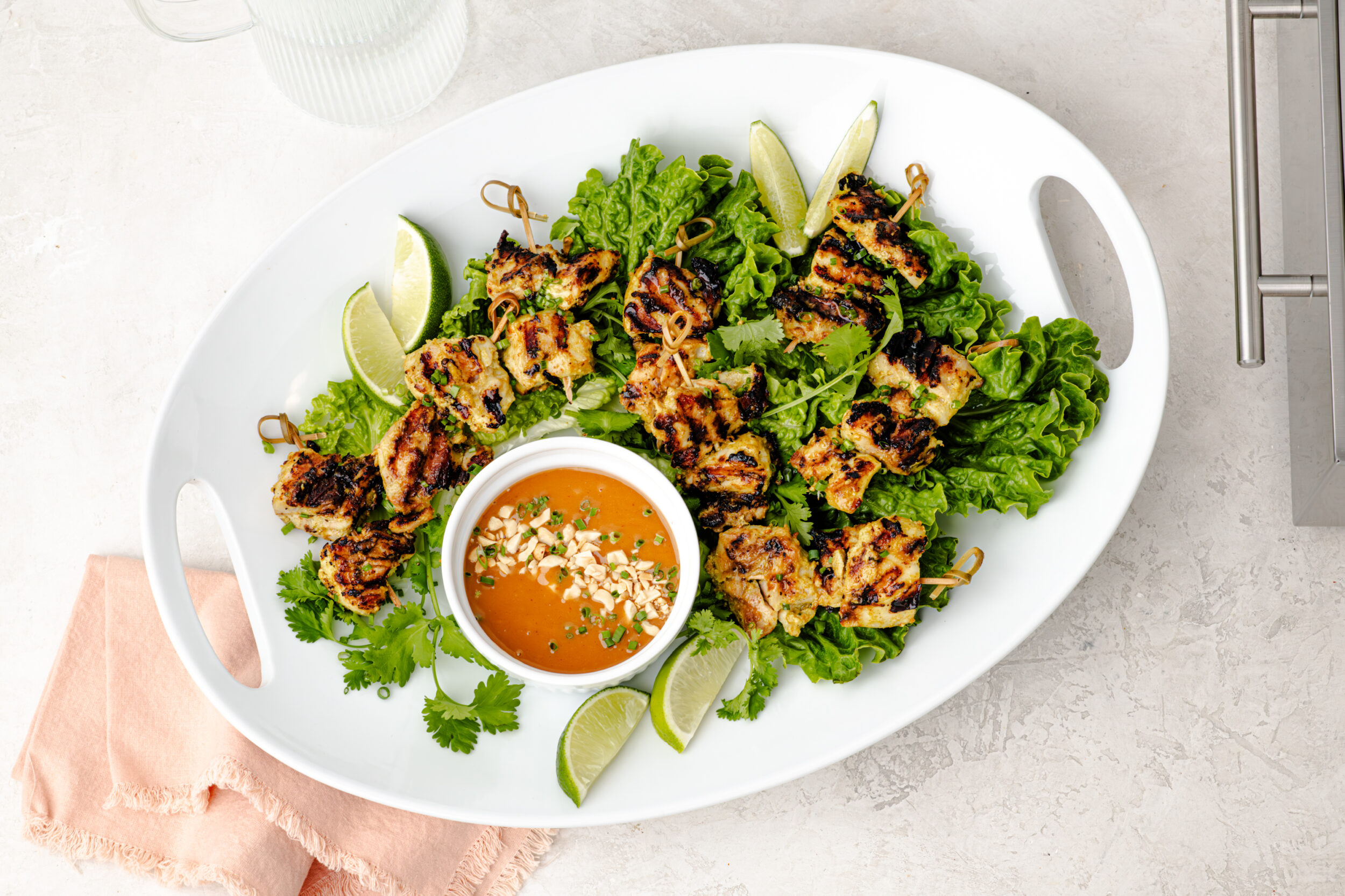 Chicken Satay Skewers | Recipe by KENYON