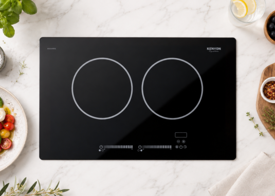Kenyon Signature® Induction Cooktop 2 Burner Landscape, Including SilKEN® Mat