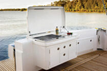 No Lid Built-In Grill Portrait